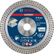 Диамантен диск за рязане Bosch EXPERT HardCeramic 76 x 1,9 x 10 мм